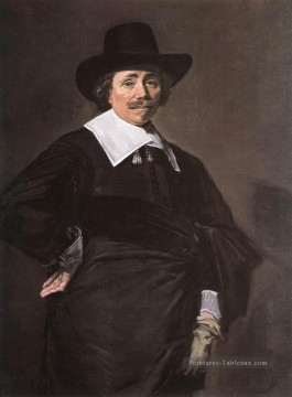  neerlandais - Portrait d’un homme debout Siècle d’or Frans Hals